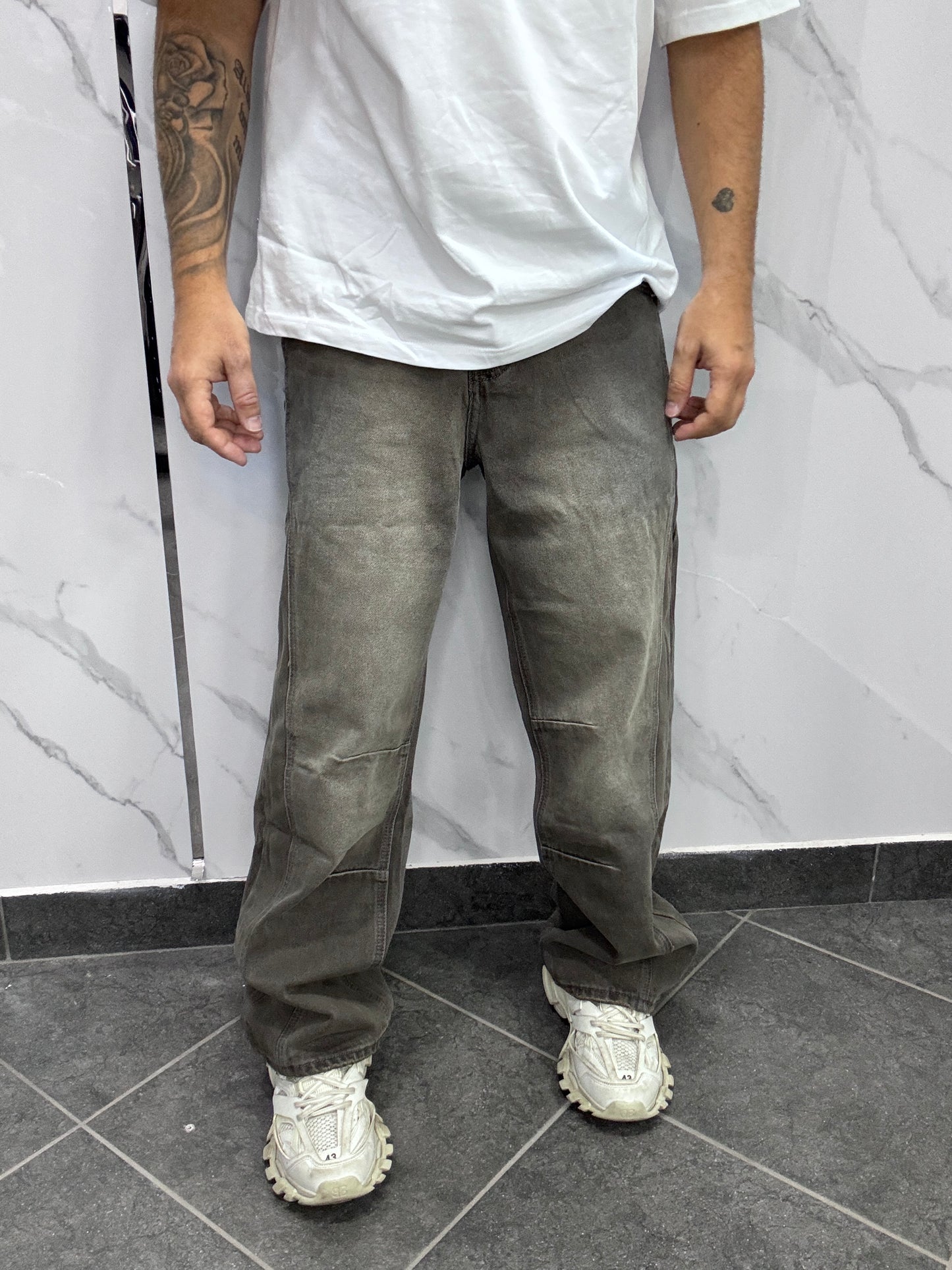 Baggy grigio MOD za*a