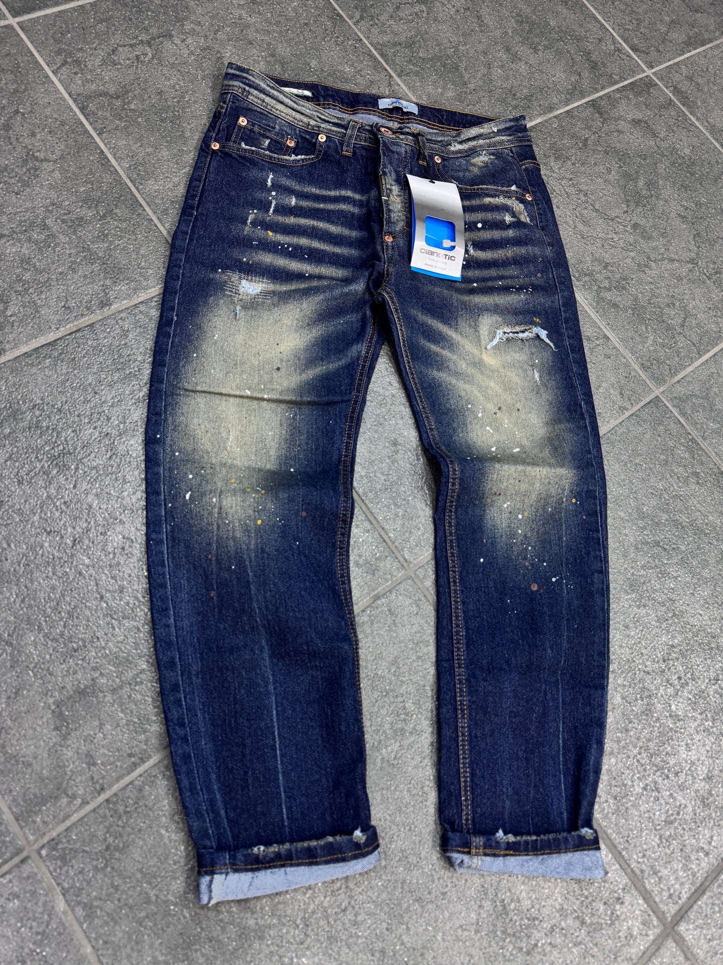 Jeans CNTC RIDER BLU