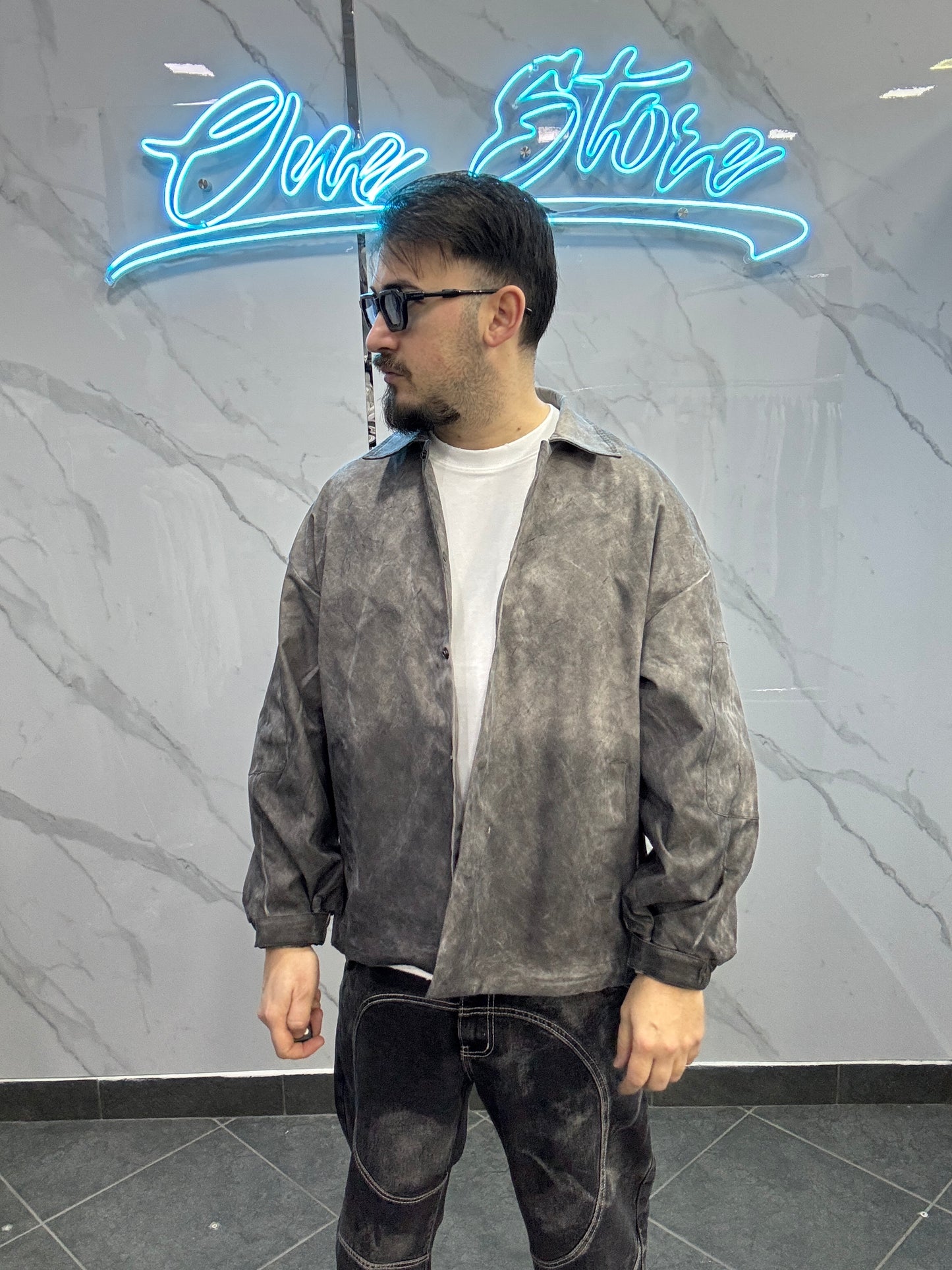 Giubbotto degradè over