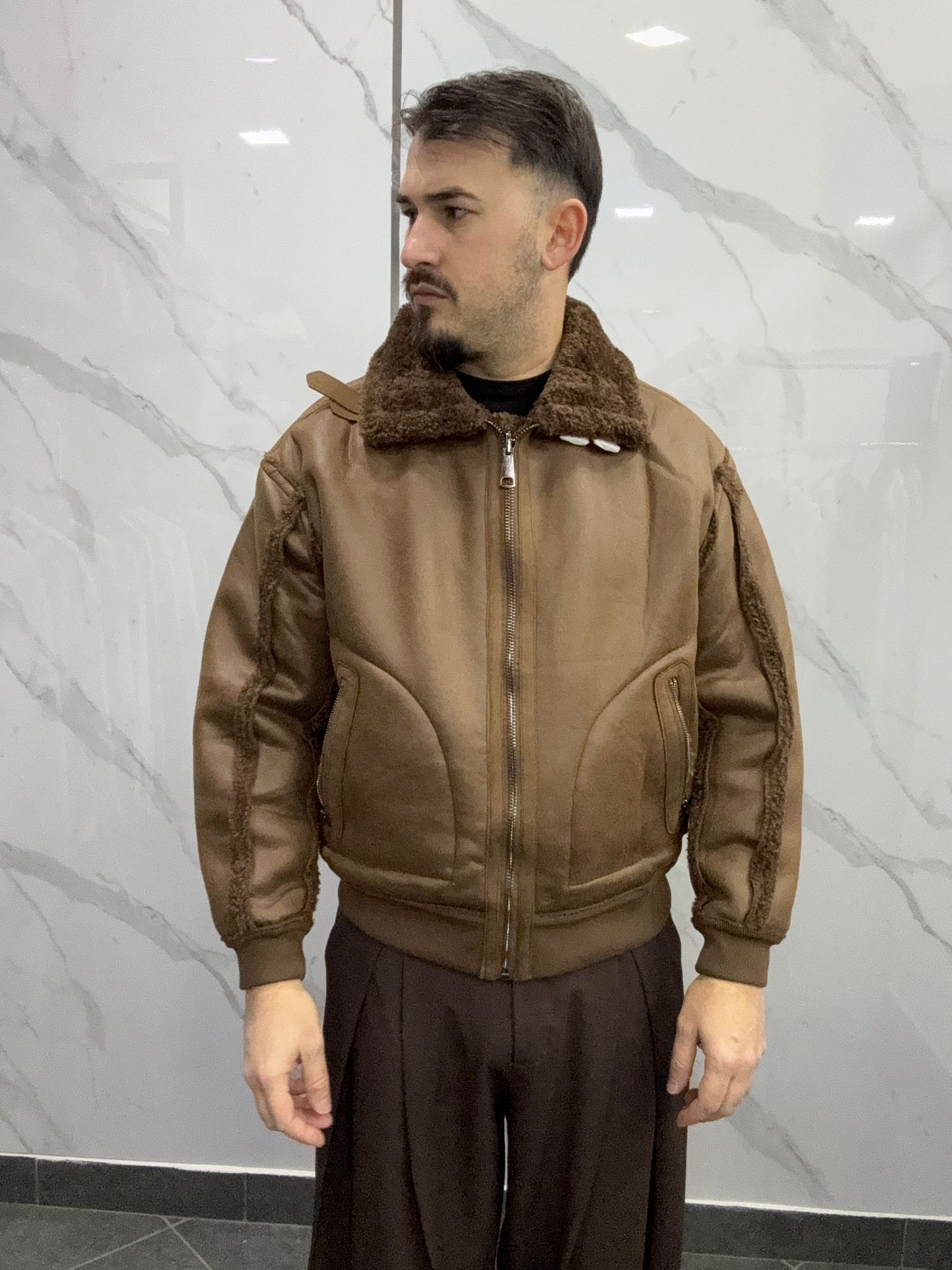 Eco-montone reversibile testa di moro