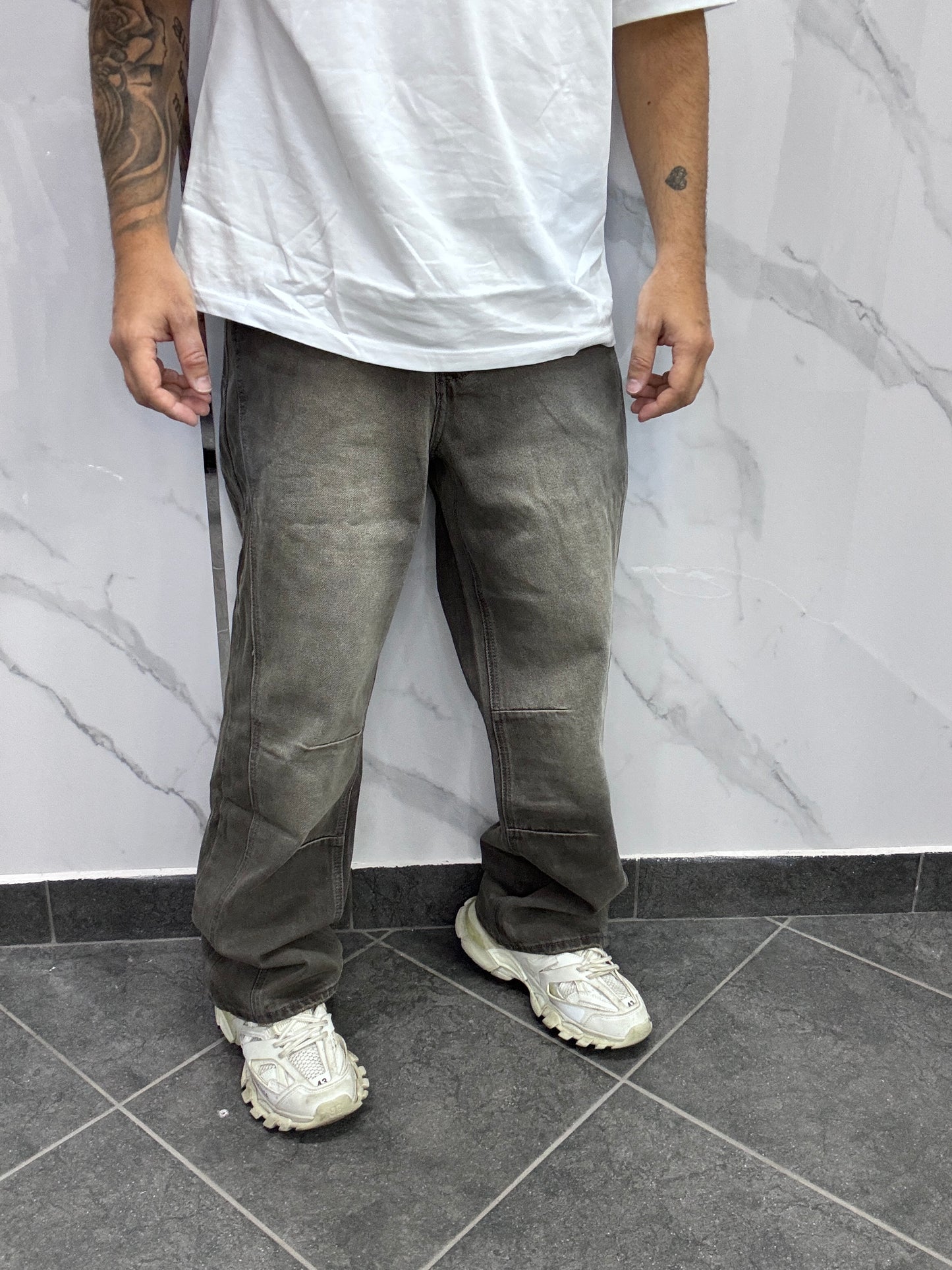 Baggy grigio MOD za*a