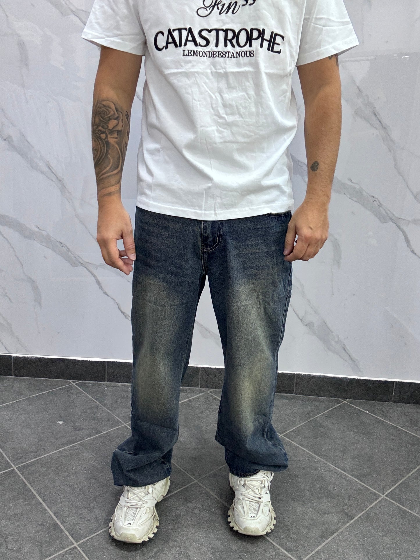 Baggy sabbiato