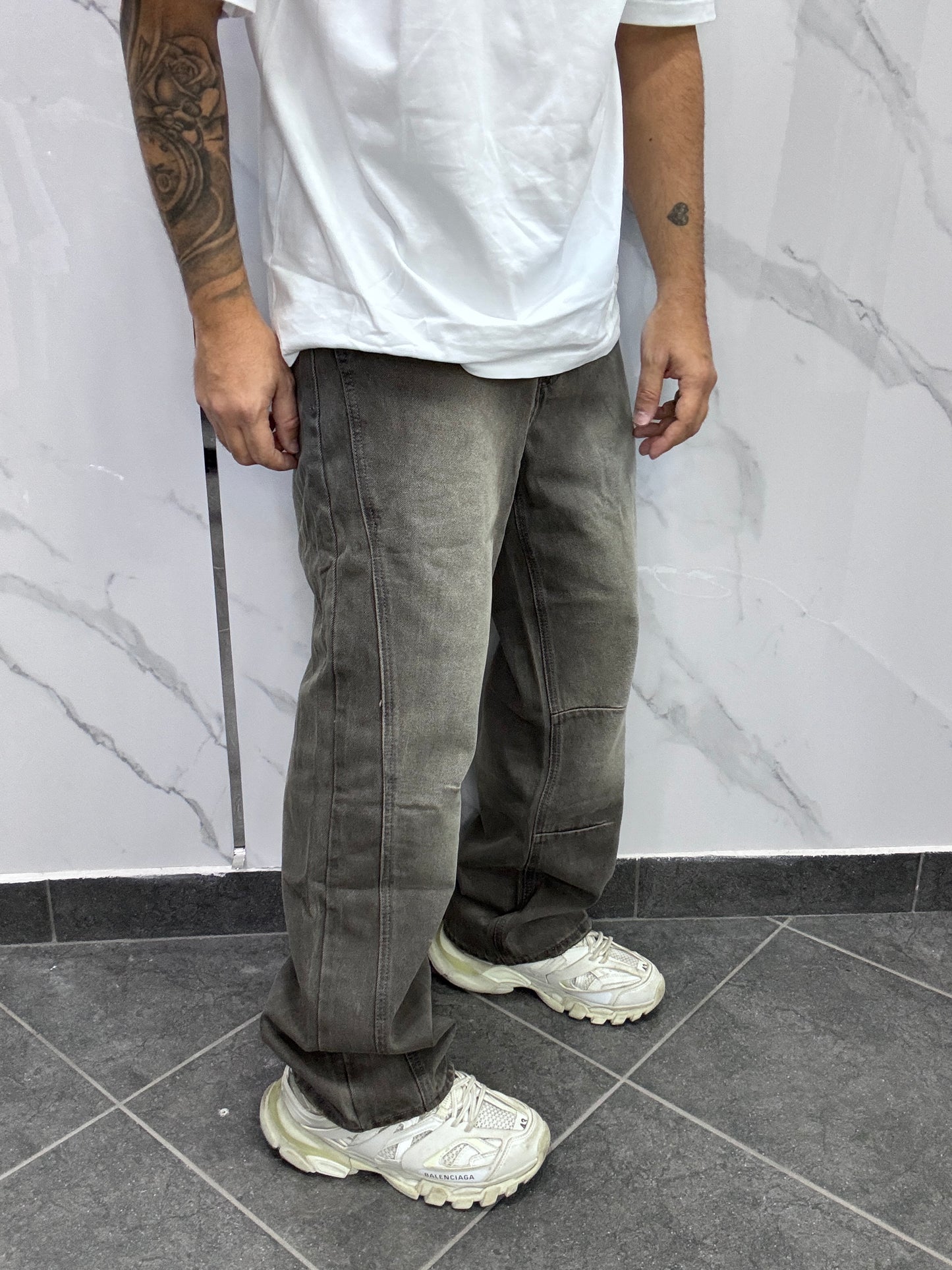Baggy grigio MOD za*a