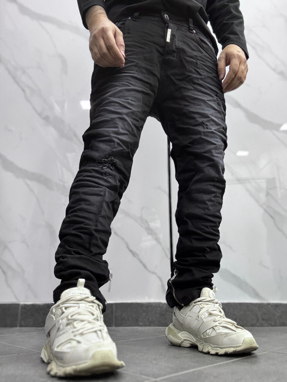 Jeans cntc dnc nero sfumato