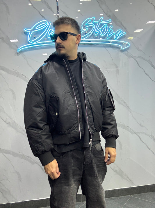 Bomber over