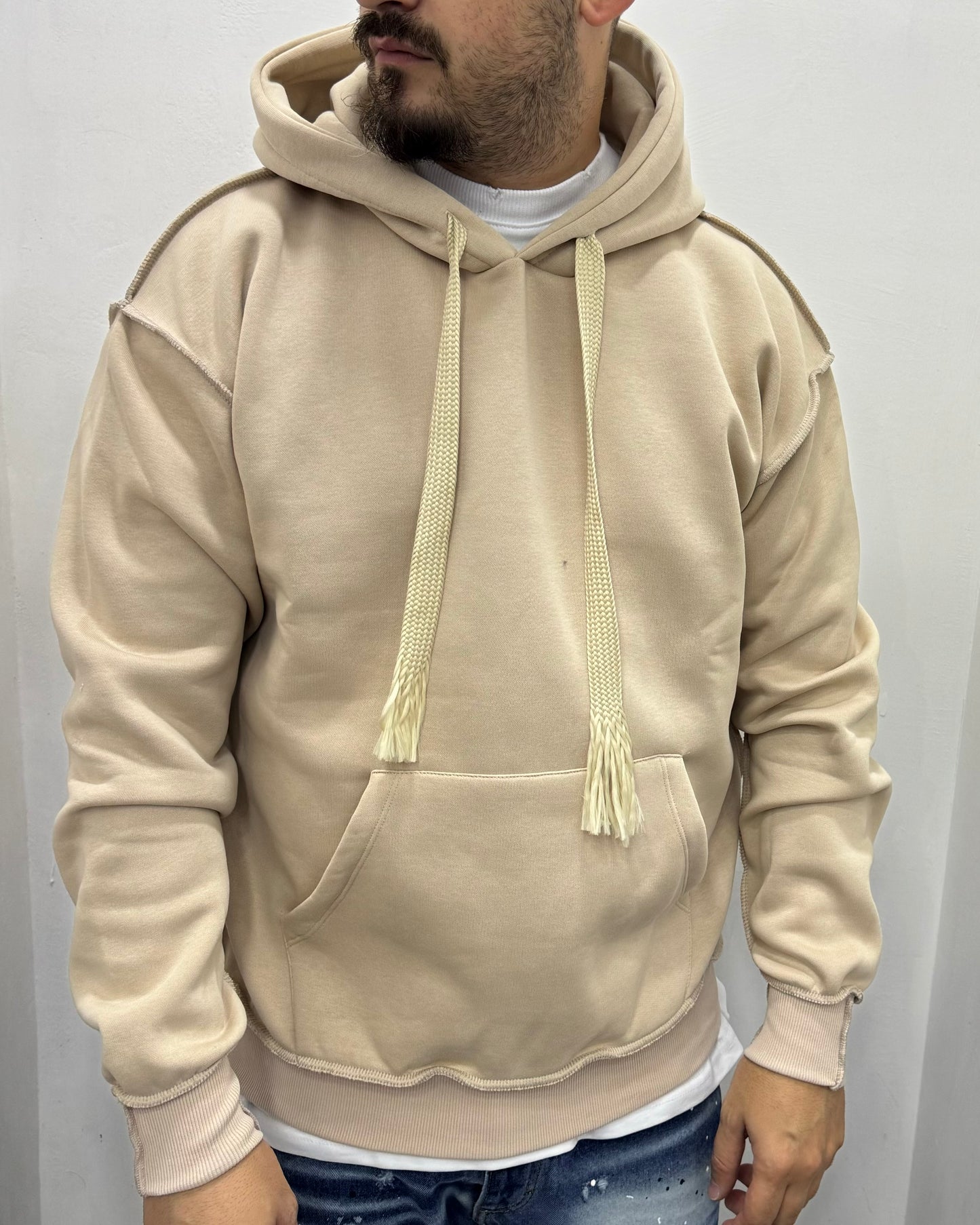 Reverse hoodie basic