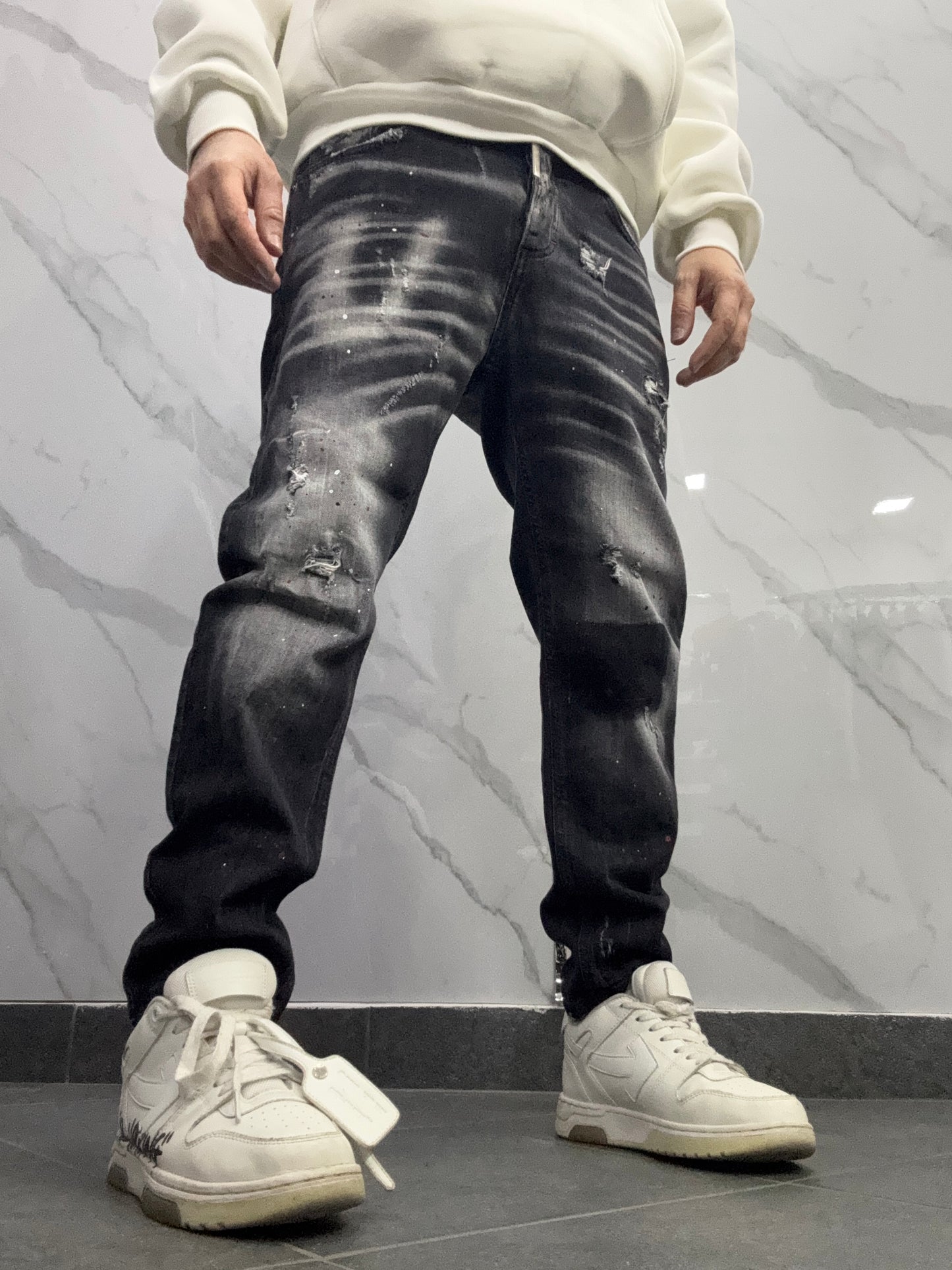 Jeans  CNTC monaco black