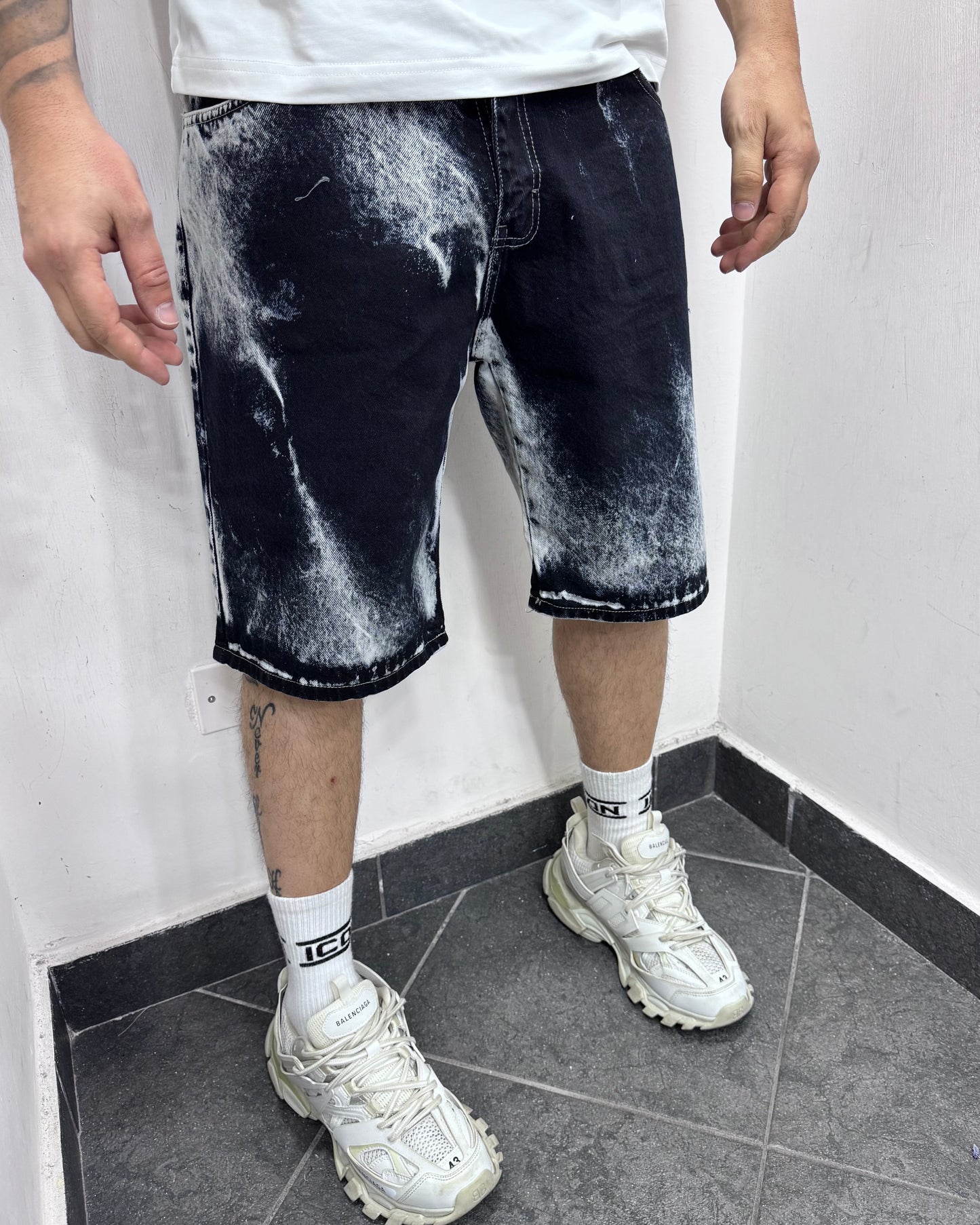 Bermuda blv double wash gray
