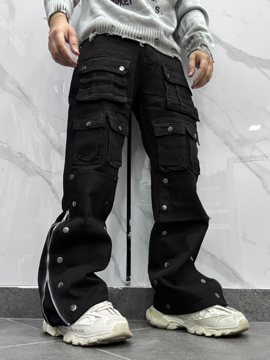 Jeans combat black