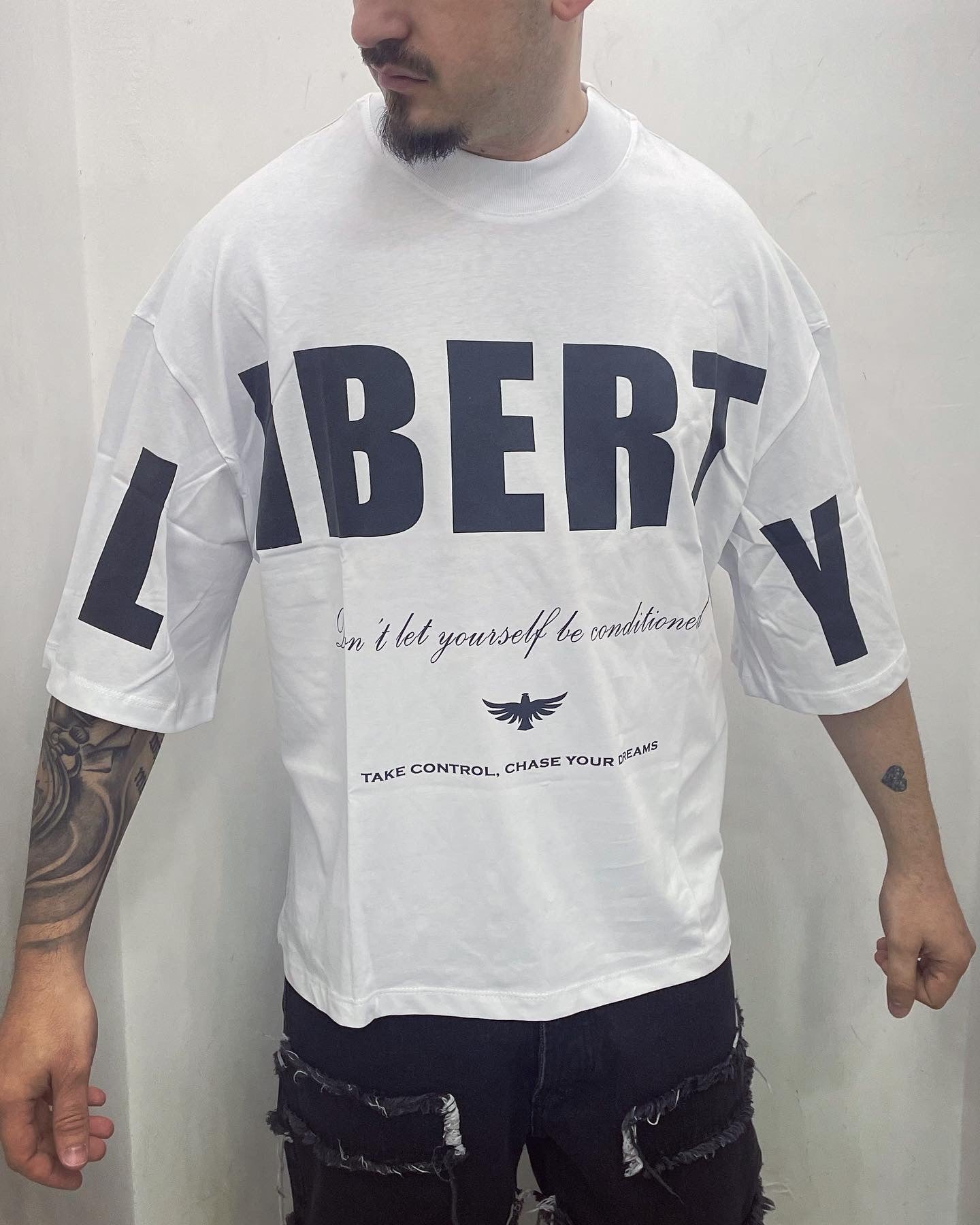 T-shirt BOXY LIBERTY