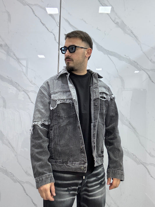 Jacket jeans double
