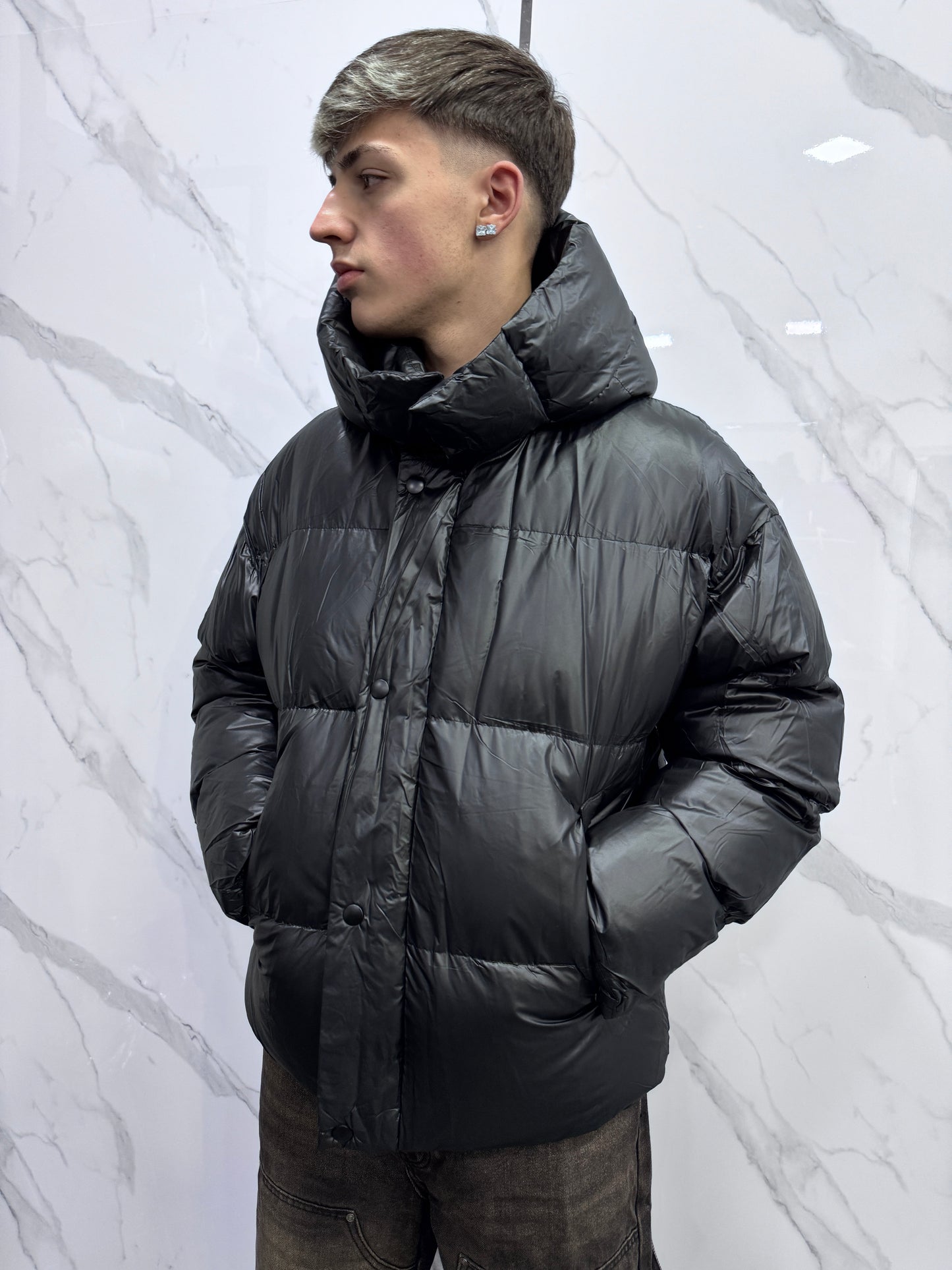 Puffer MOD mon***r nero