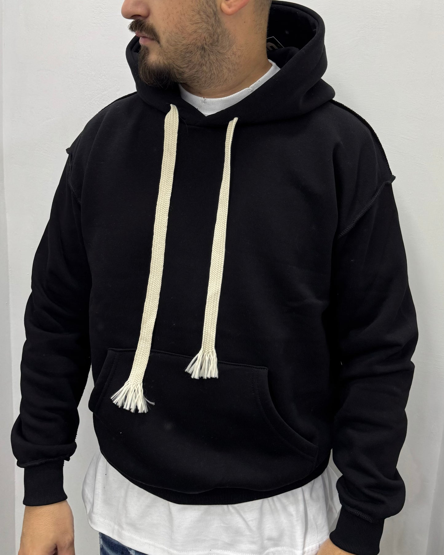 Reverse hoodie basic