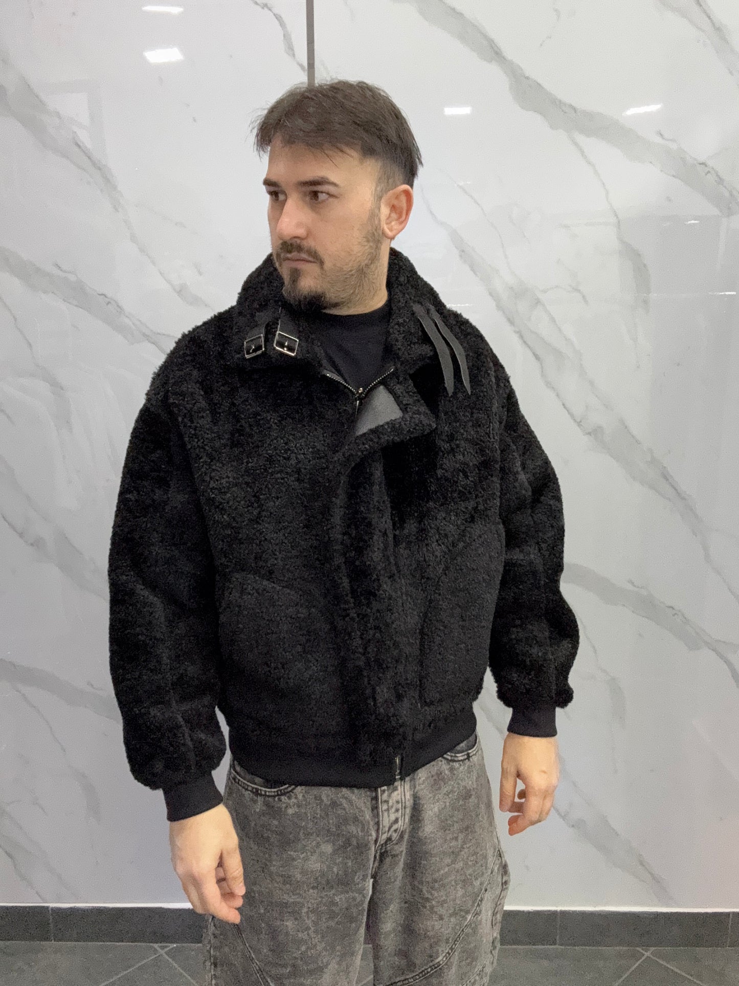 Eco-montone reversibile NERO