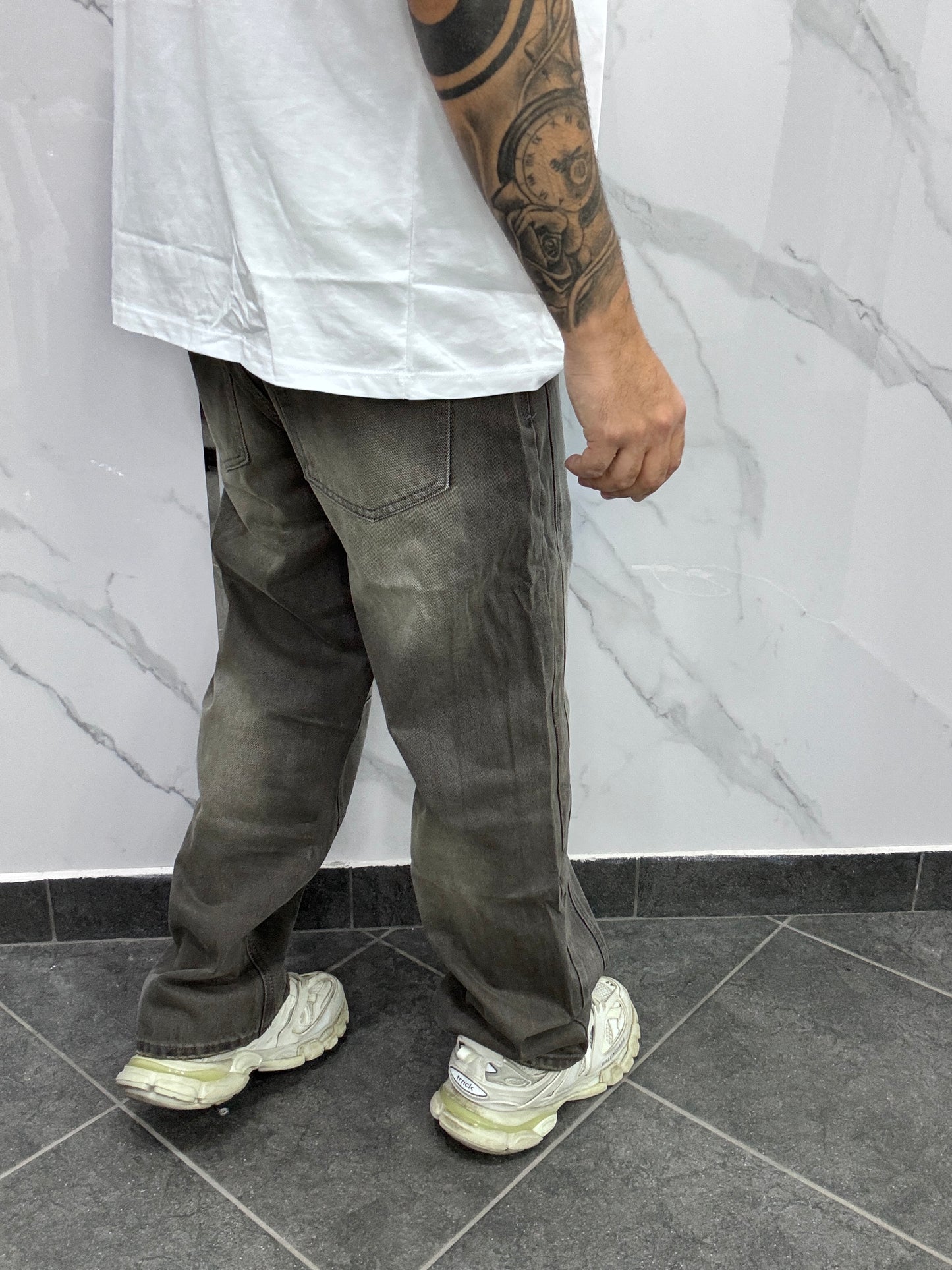 Baggy grigio MOD za*a