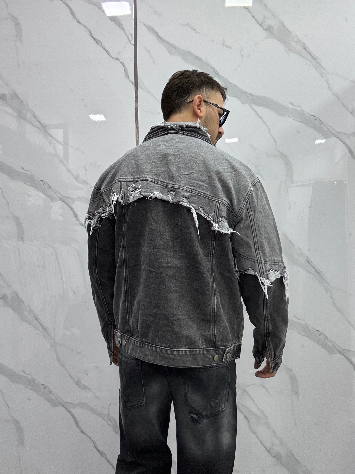 Jacket jeans double