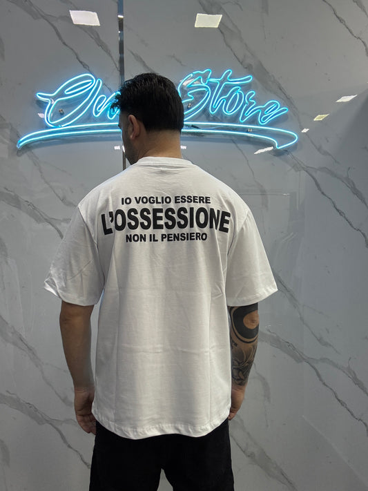 T-shirt ossessione non il pensiero