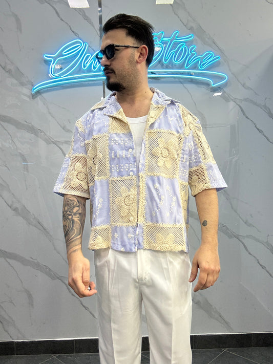 Camicia traforata premium