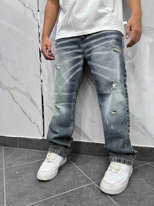 Baggy sabbia blu