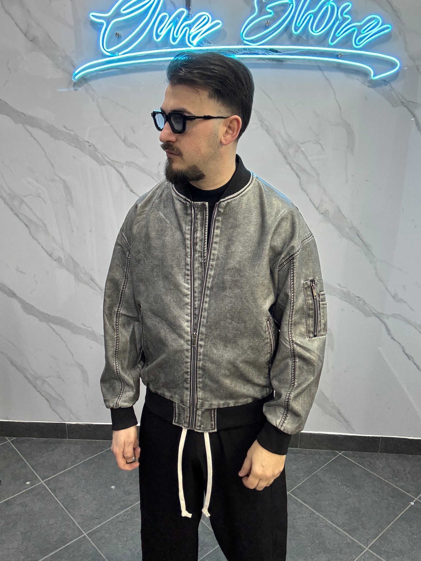 Jacket marmorizzato mod Z