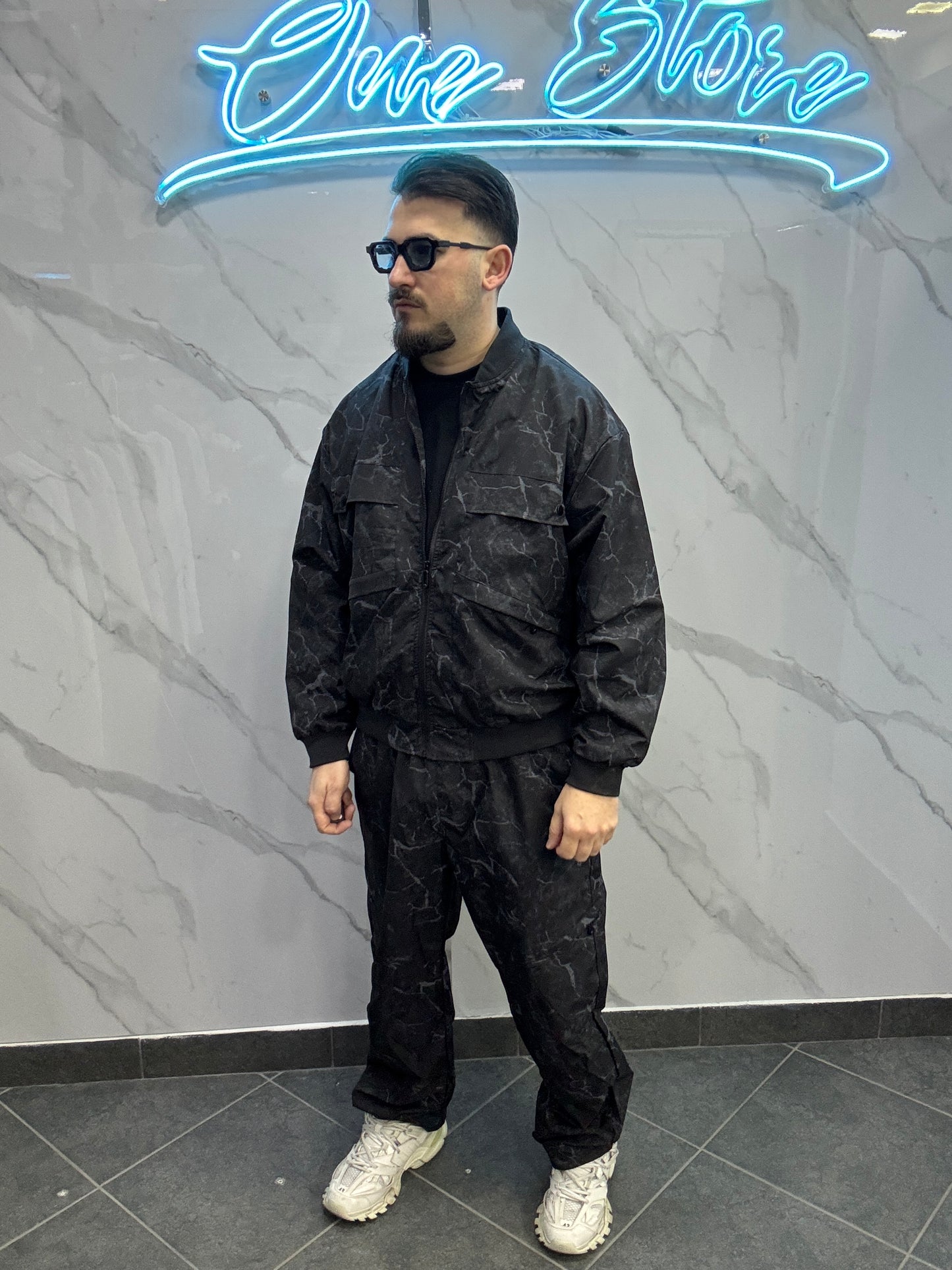 Coordinato tecnico marmorizzato