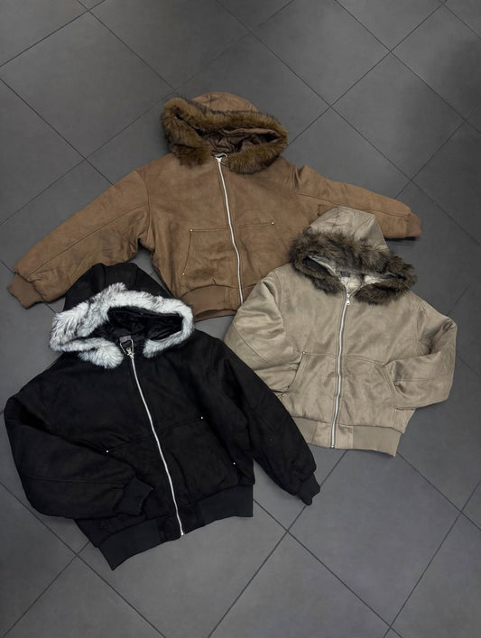 Bomber con pelliccia