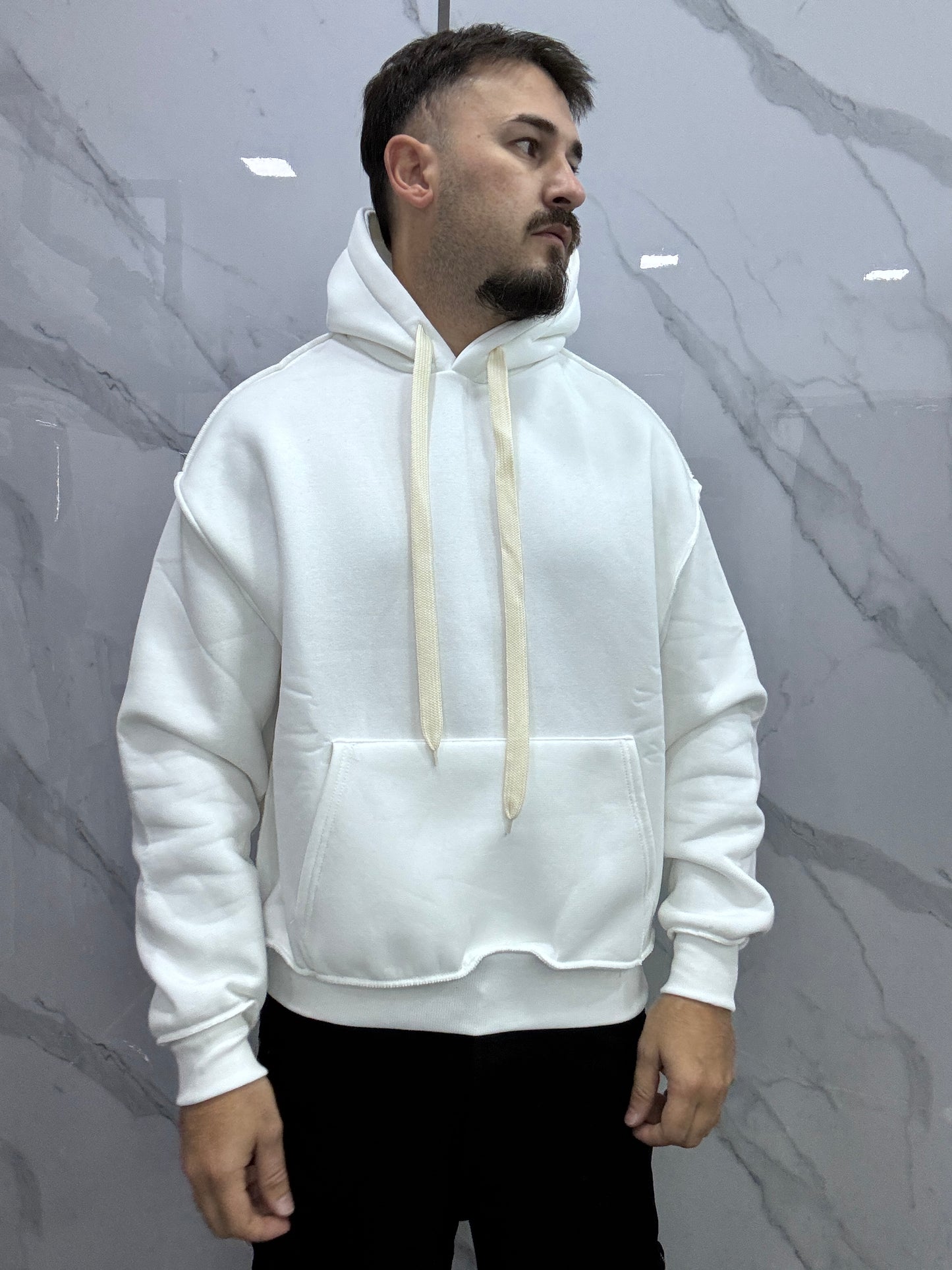 Felpa Boxy reverse