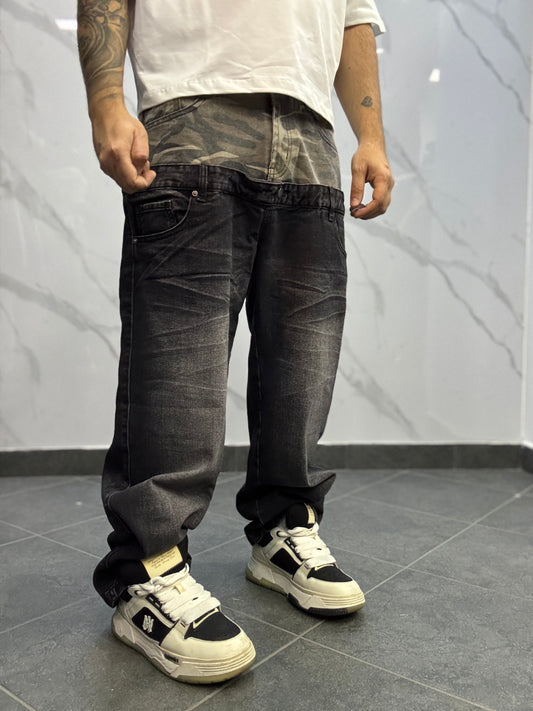 Jeans double militare