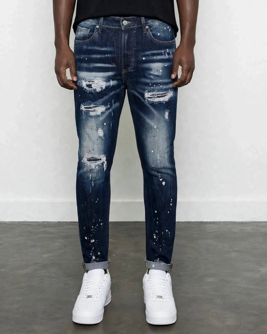 Jeans Cianotic Mattihew blu
