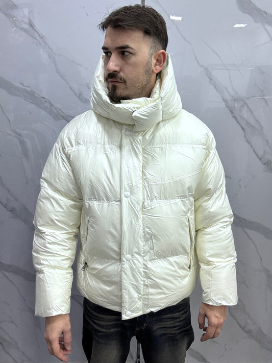 Puffer MOD mon***r bianco