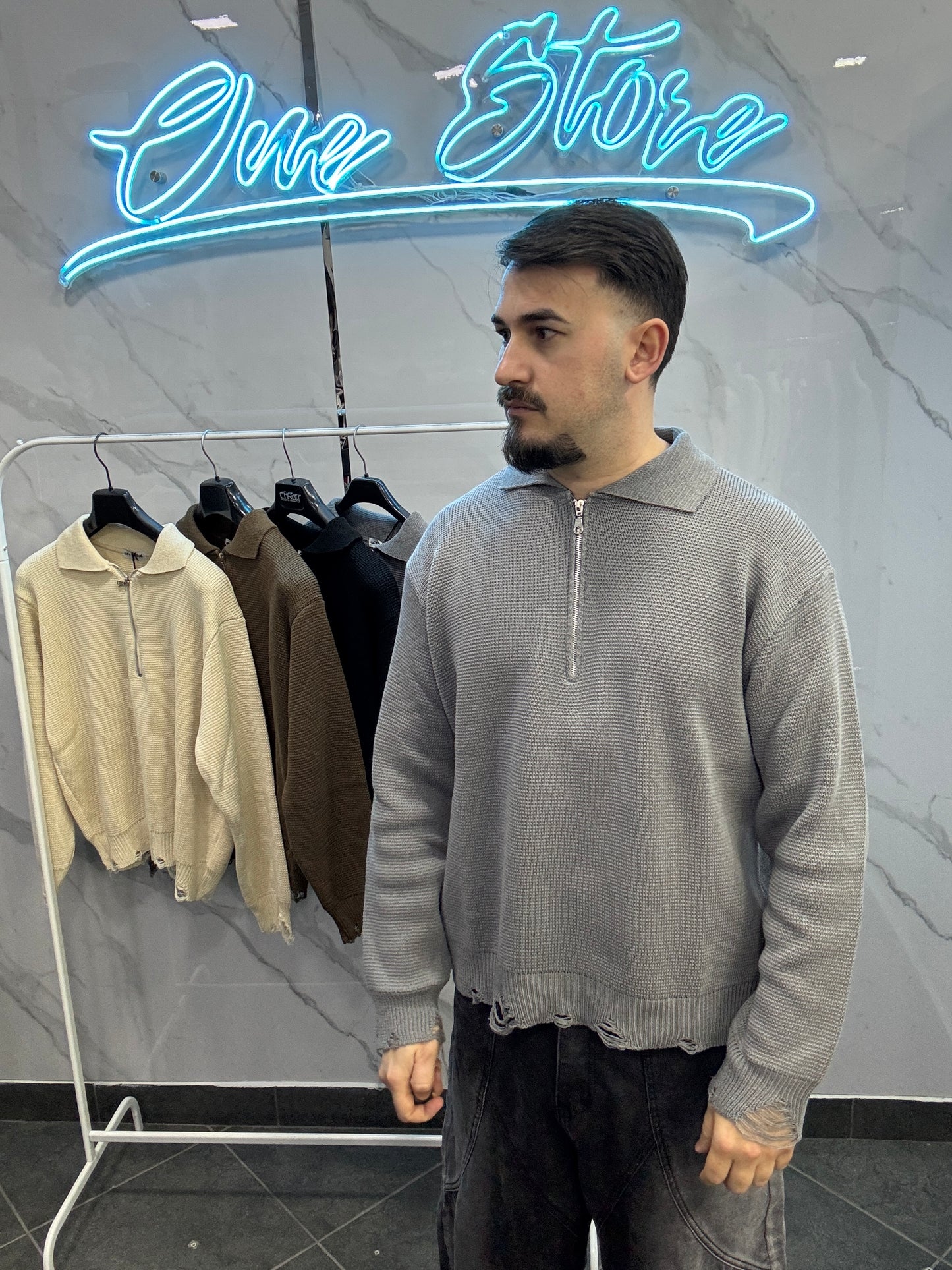 Polo BOXY ZIP modello Z***