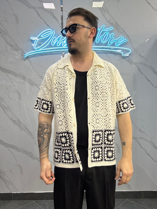 Camicia traforata mod Z