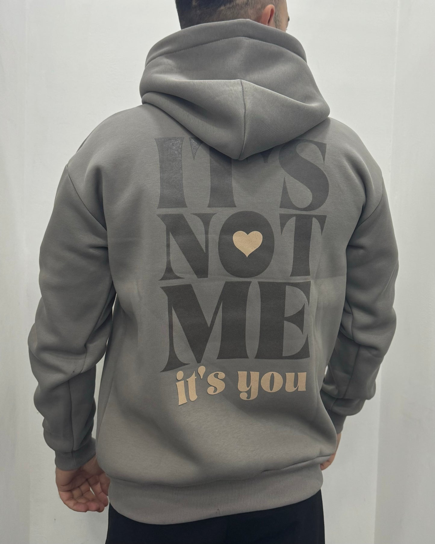 Hoodie NOT FOR ME PIOMBO