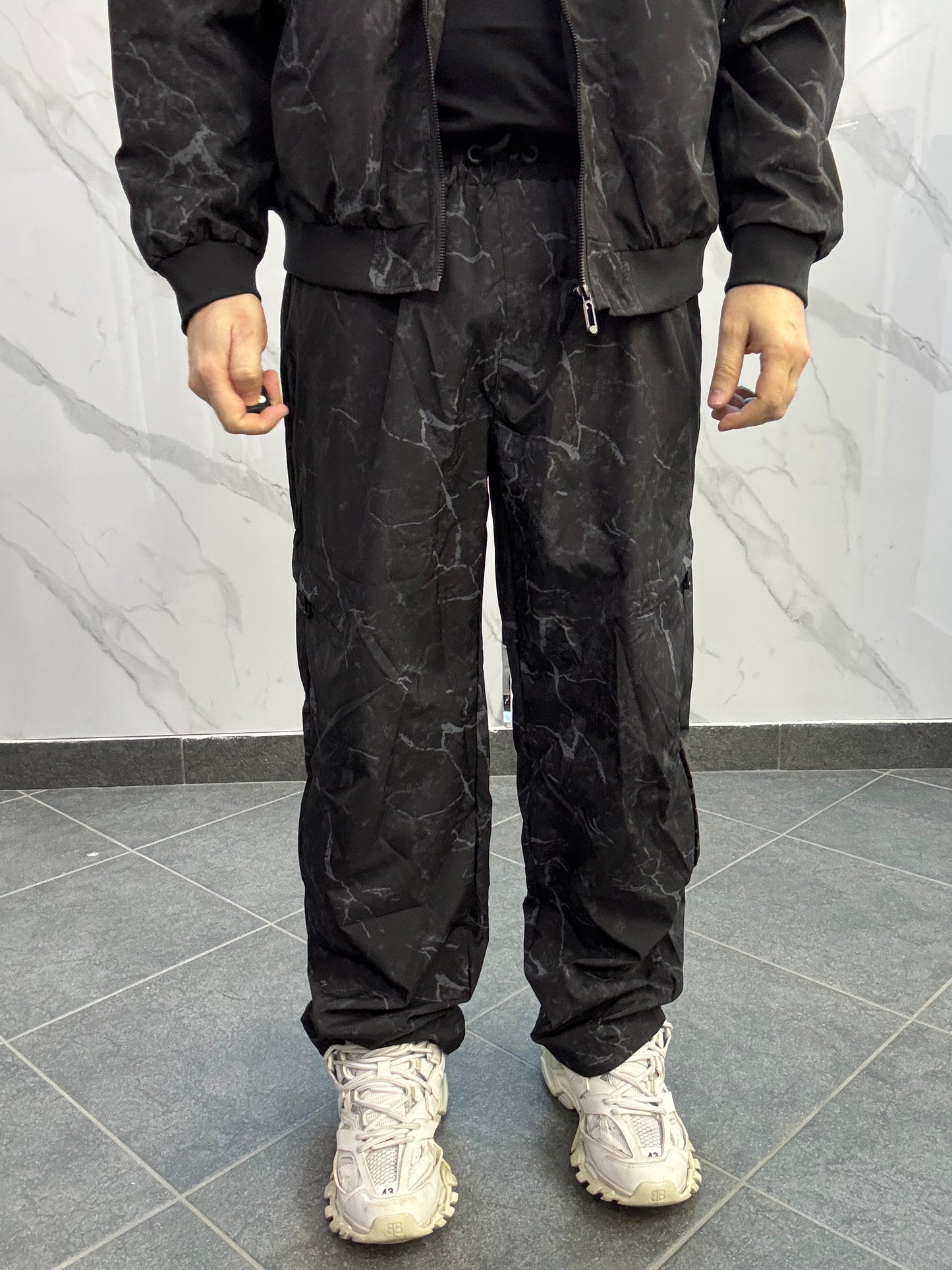 Coordinato tecnico marmorizzato