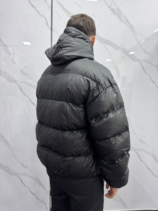 Puffer spalmato crop