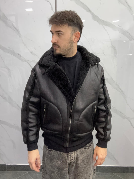 Eco-montone reversibile NERO