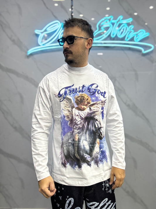 Long sleeve trust God