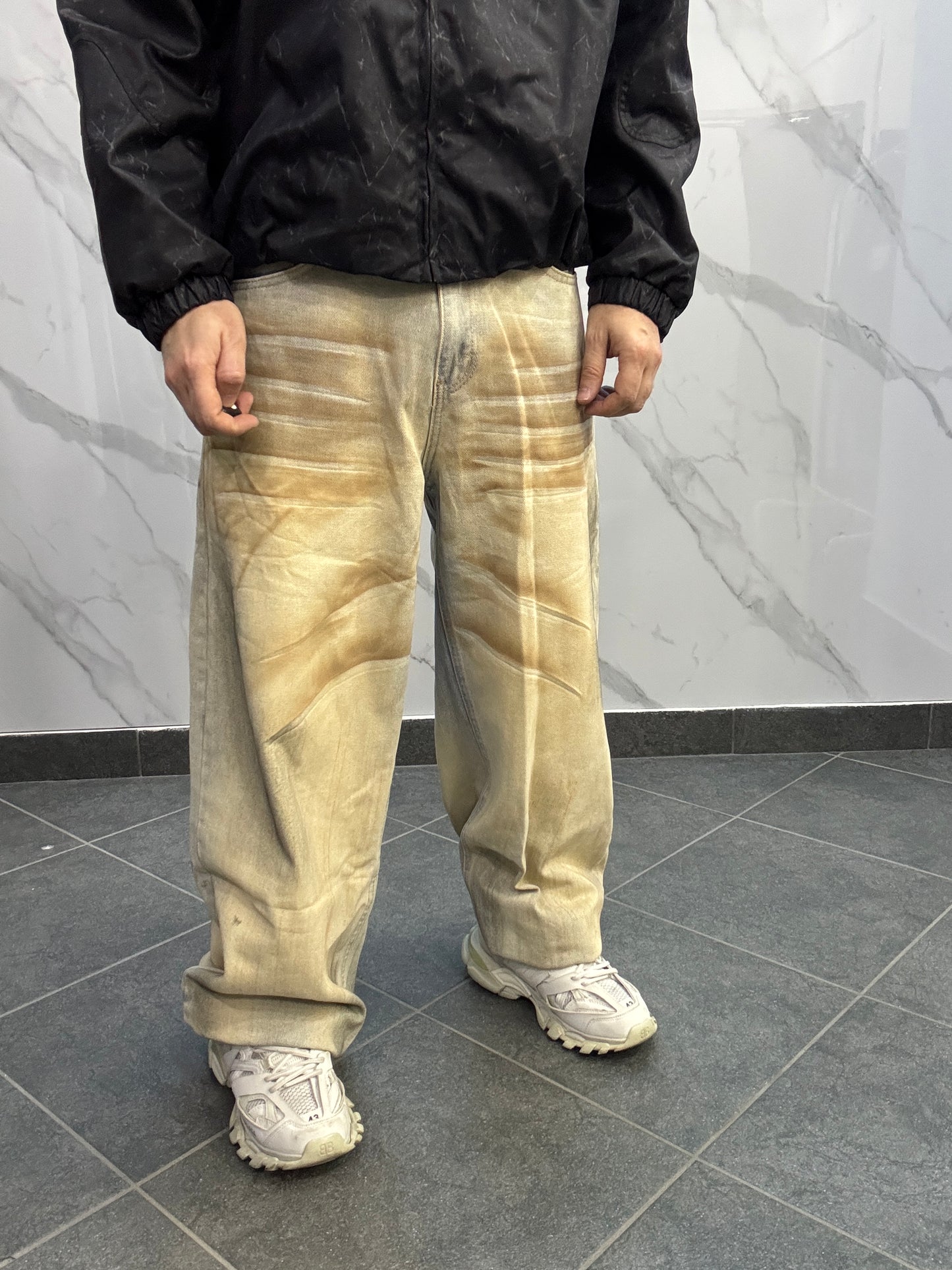 Super baggy sabbiato