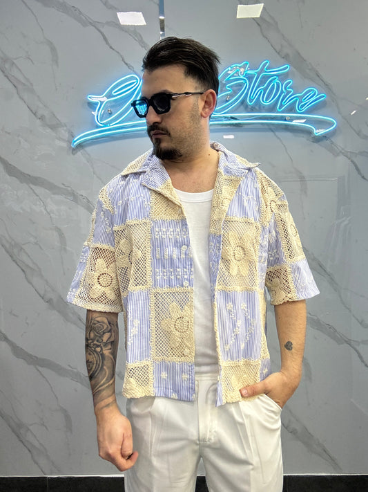 Camicia traforata premium