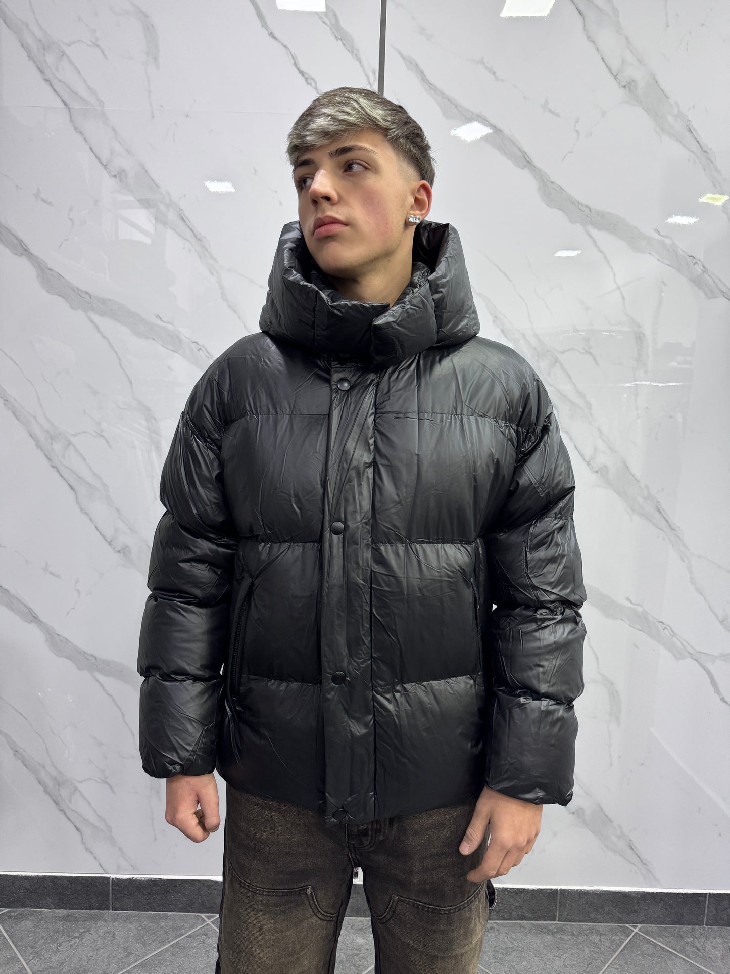 Puffer MOD mon***r nero