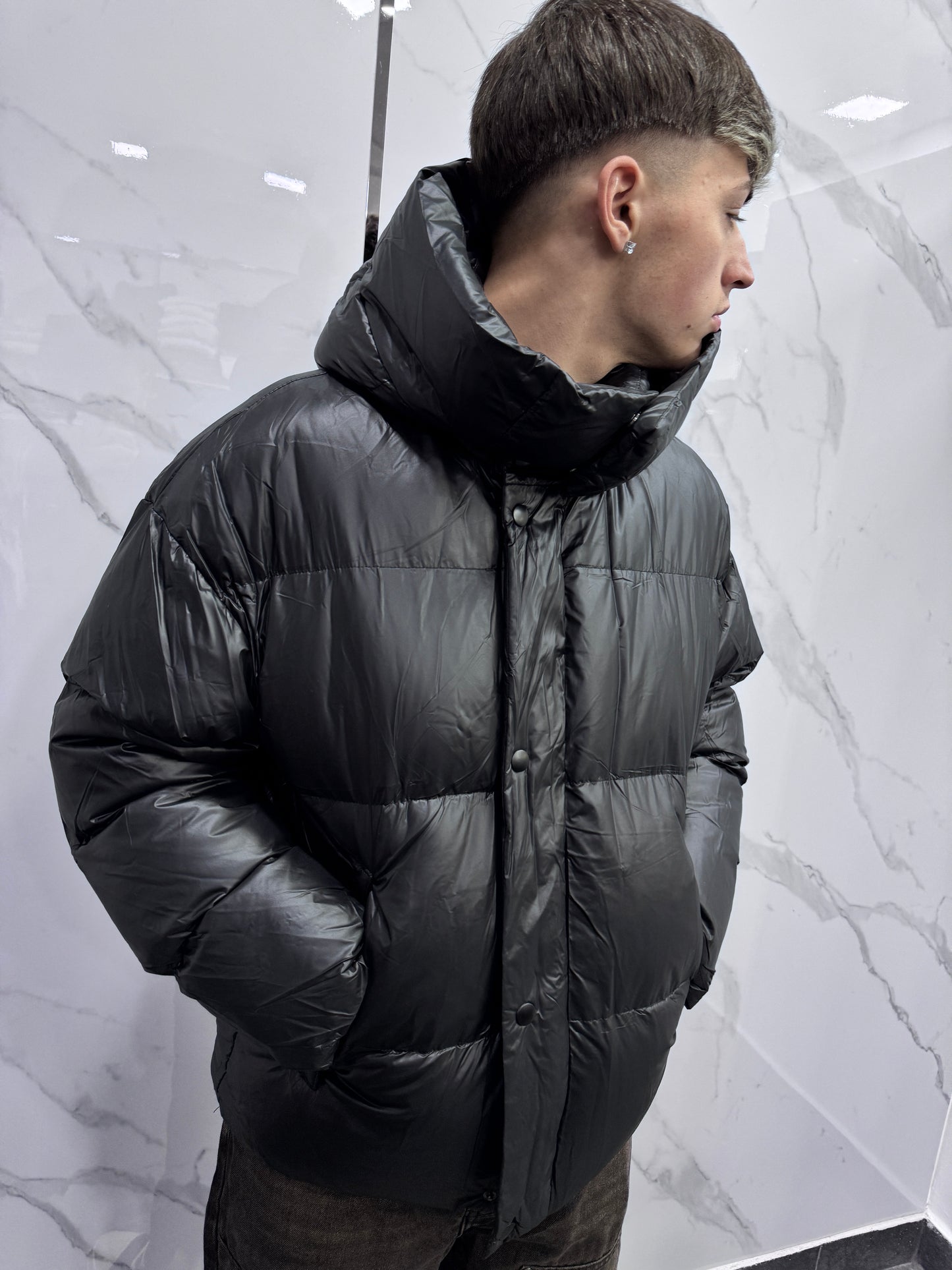 Puffer MOD mon***r nero