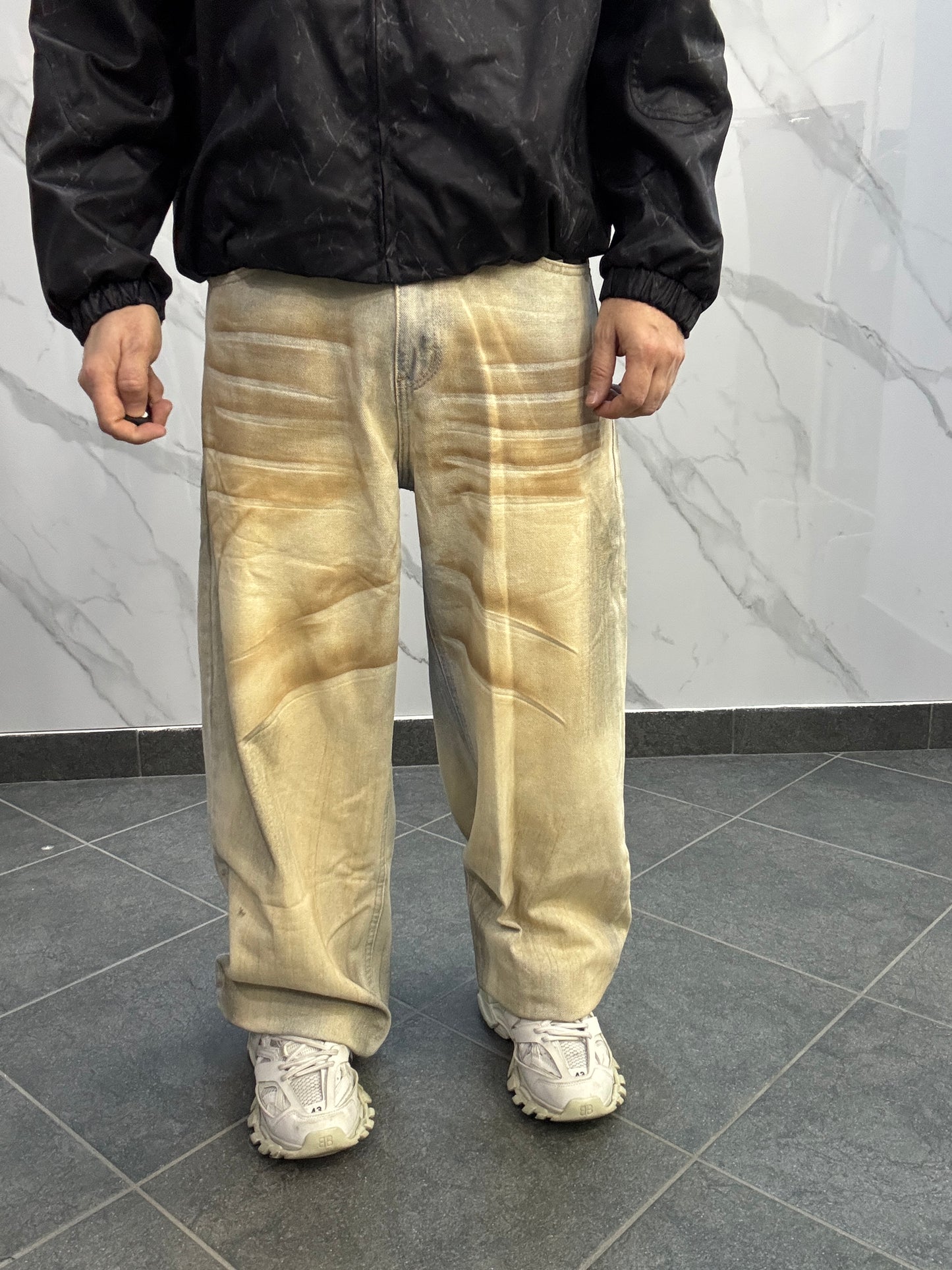 Super baggy sabbiato