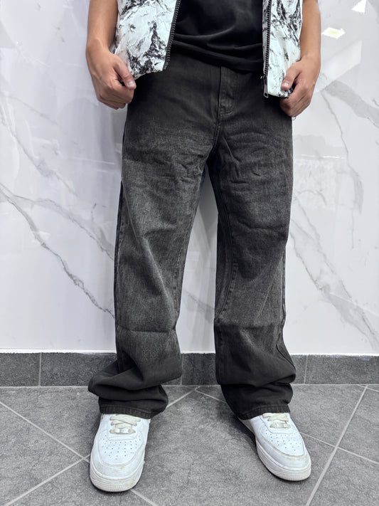 Jeans baggy degrede