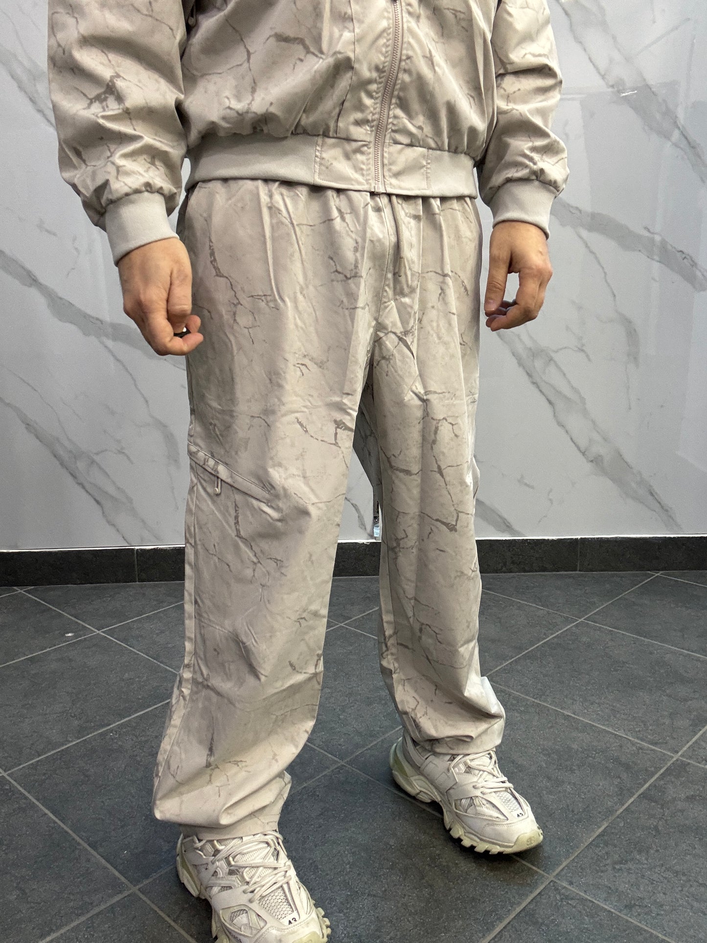 Coordinato tecnico marmorizzato