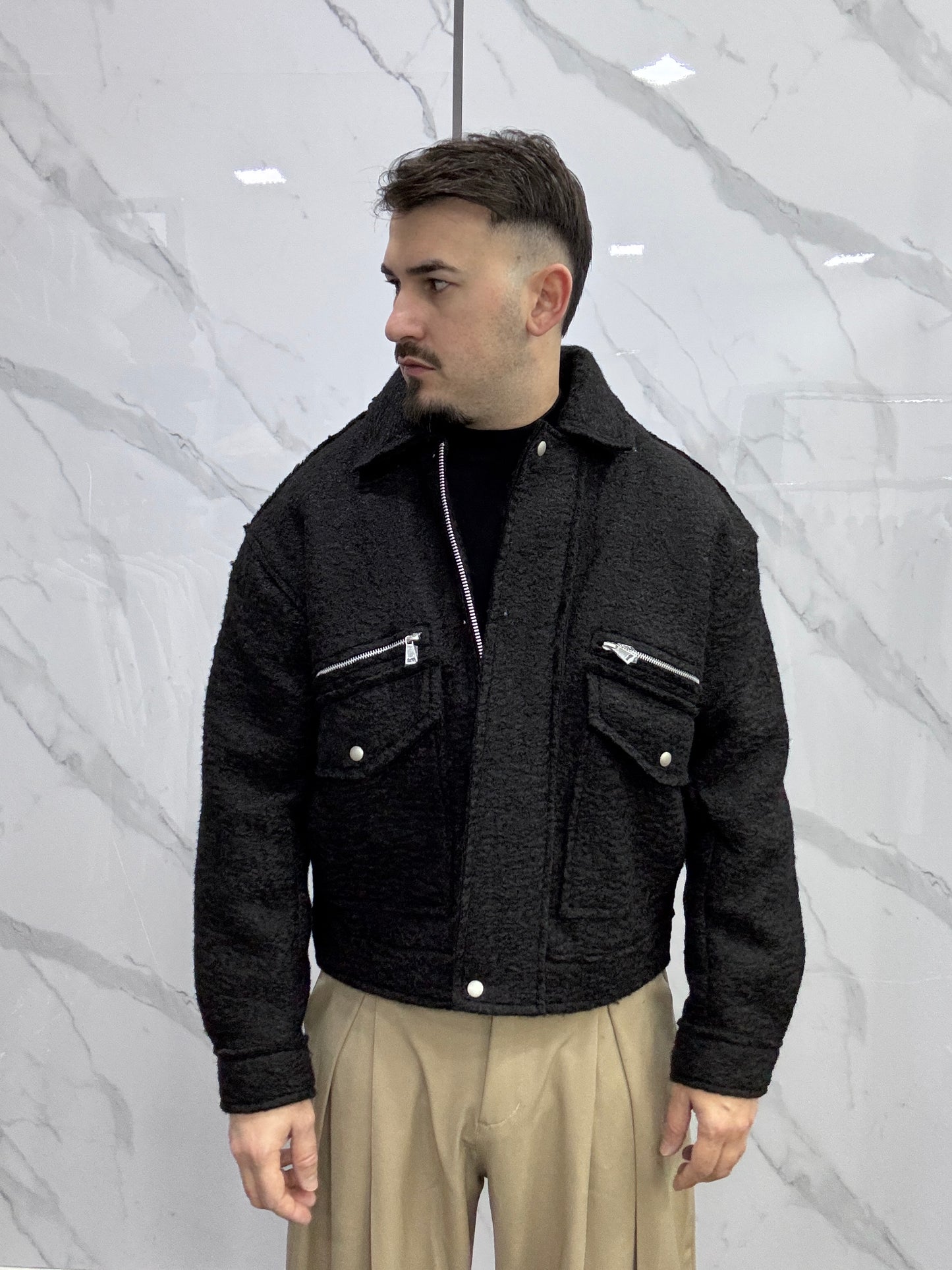 Jacket crop MOD za*a