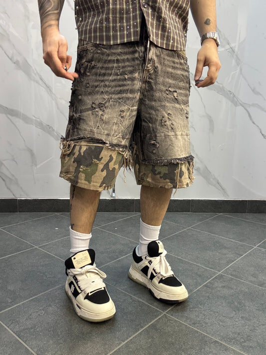 Bermuda CIANOTIC DOUBLE ARMY BLACK