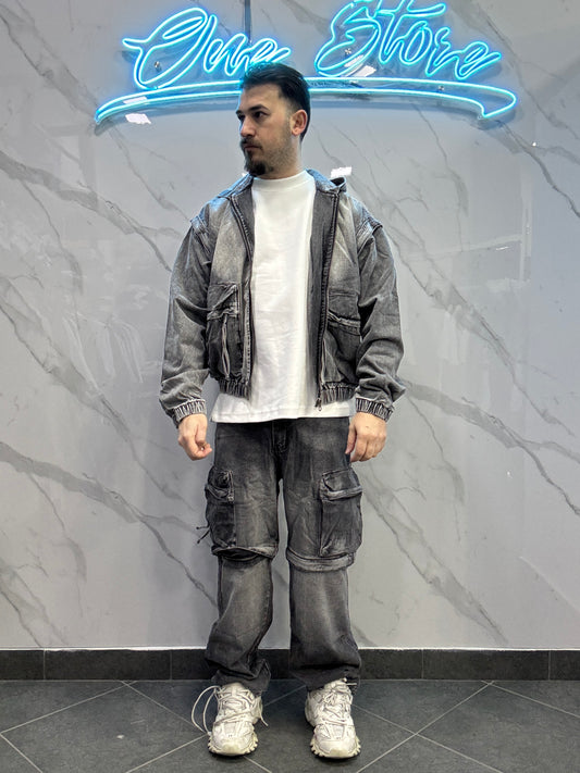 Coordinato rimovibile grigio scuro