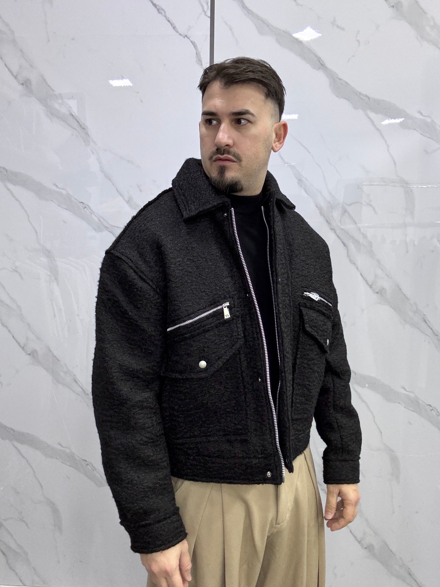 Jacket crop MOD za*a