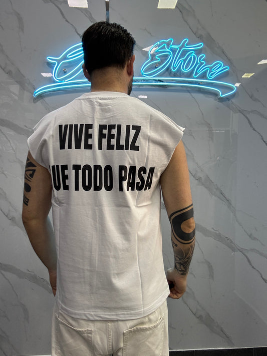 Canotta VIVE FELIZ