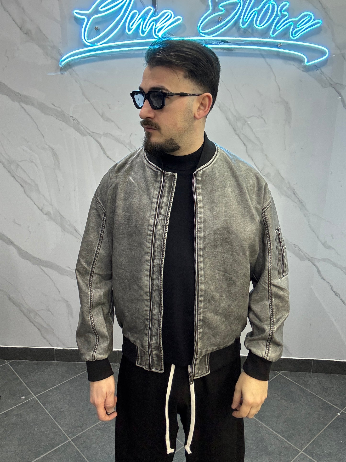 Jacket marmorizzato mod Z